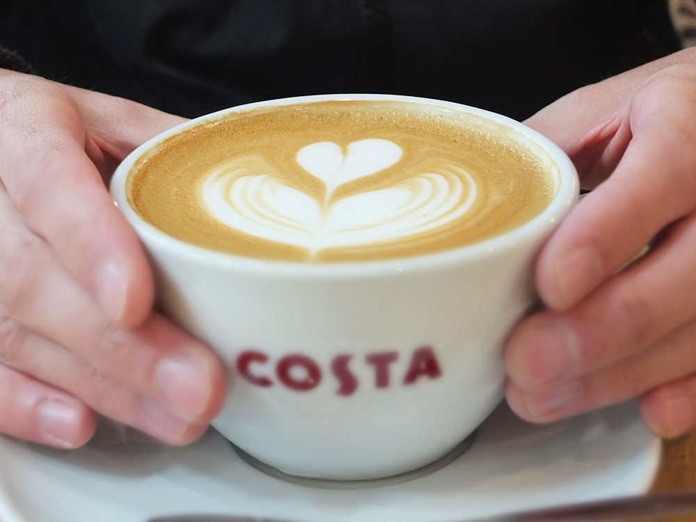 small latte costa