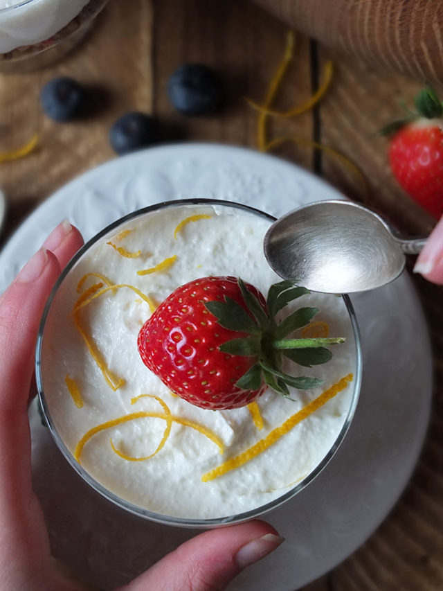 No Bake Lemon Quark Cheesecake Elizabeth's Kitchen Diary