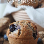 Blueberry Weetabix Muffins #breakfast #muffinrecipe #blueberrymuffins