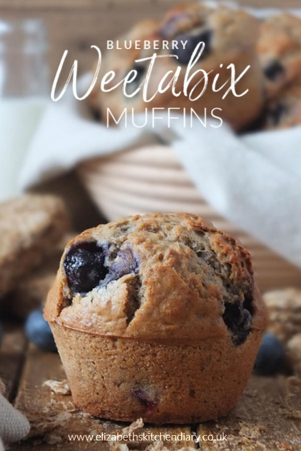 Blueberry Weetabix Muffins #breakfast #muffinrecipe #blueberrymuffins