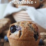 Blueberry Weetabix Muffins #breakfast #muffinrecipe #blueberrymuffins