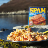 Camping SPAM and Eggs