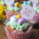 Easy Easter Egg Hunt Cupcake Recipe with mini candy eggs
