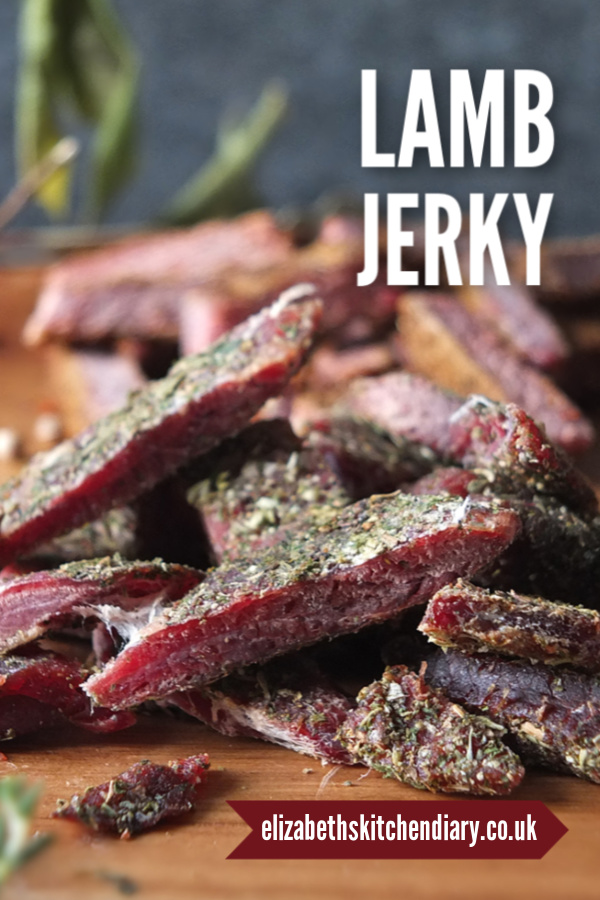 How to Make Lamb Jerky Elizabeth's Kitchen Diary