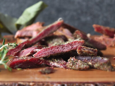 Photo of Lamb Jerky.