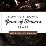 Game of Thrones Feast with a triple crown roast of lamb #gameofthrones #mediaevalfeast #lambroast