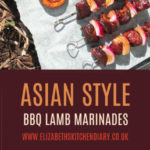 Three super easy Asian-inspired BBQ lamb marinades for lamb steaks, lamb chops and cubed lamb shoulder kebabs. #bbq #barbecuemarinade #marinade #lamb #bbqrecipe #barbecuerecipe