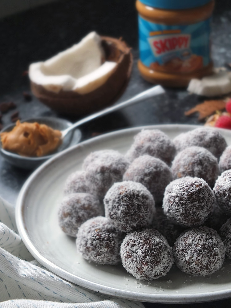 NoBake SKIPPY® Peanut Butter & Chocolate Energy Bites Elizabeth's