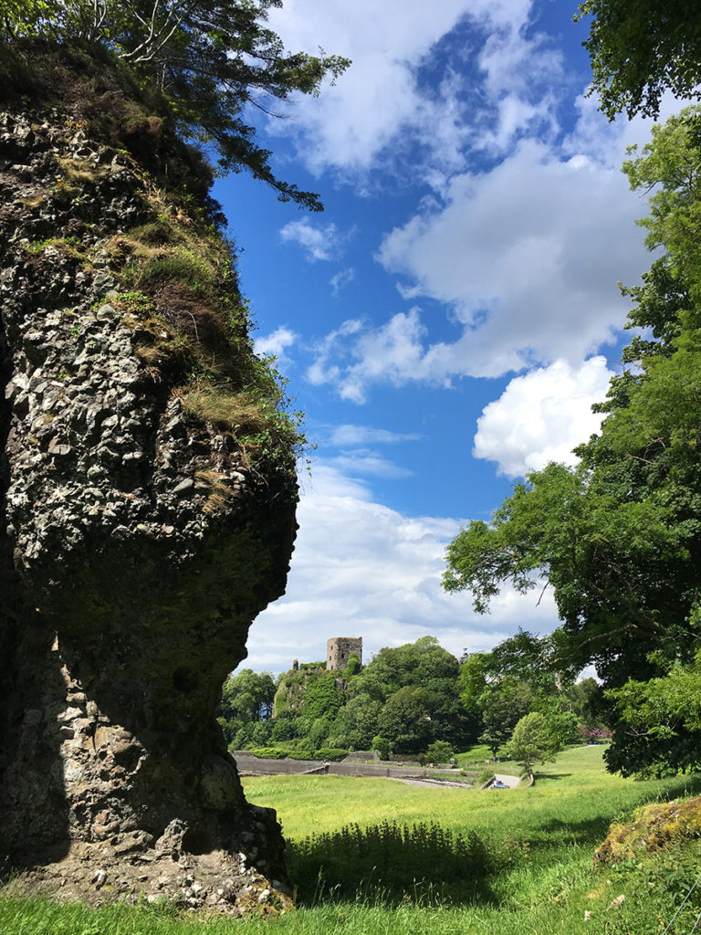 Dunollie Castle and the Dog Stone Oban image