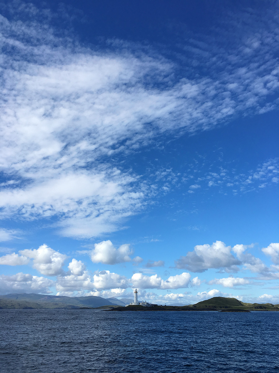 Eilean Musdile Lighthouse, Isle of Mull Scotland