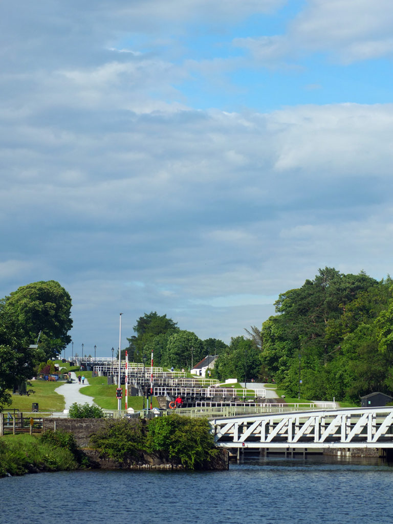 Neptunes Staircase Caledonian Canal Scotland image