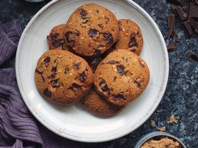 Peanut Butter and Chocolate Chip Cookies image