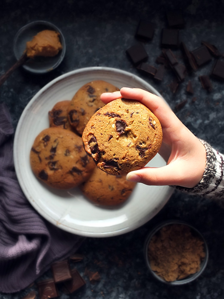 Peanut Butter and Chocolate Chip Cookies image