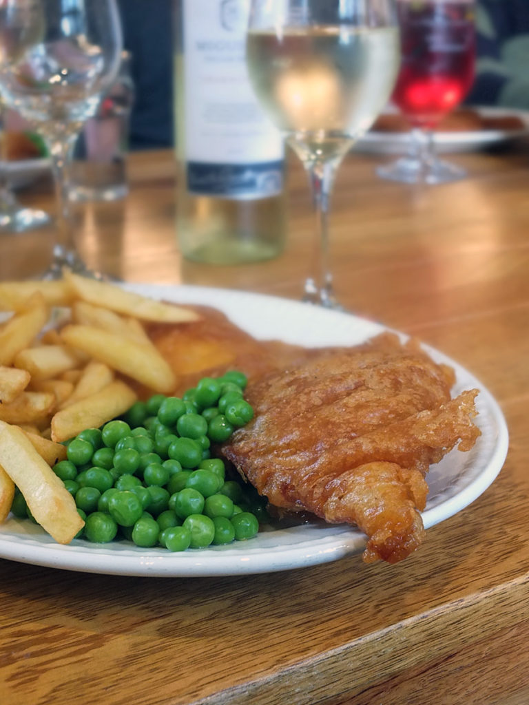 Scottish fish and chips image