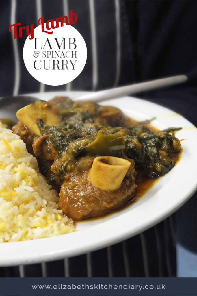 Easy Lamb Curry with Spinach Recipe