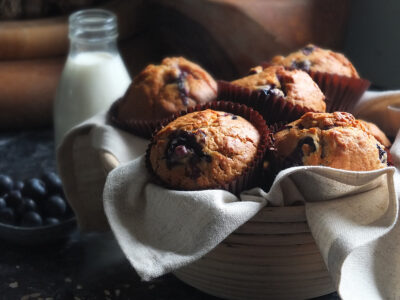 Blueberry Muesli Muffins Recipe image