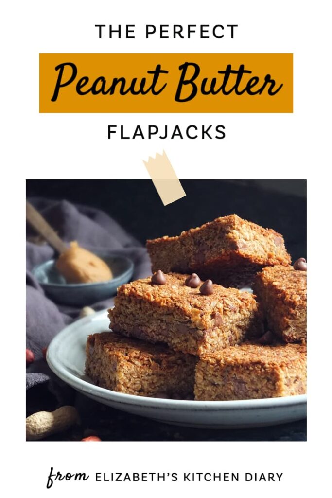 Perfect Peanut Butter Flapjacks pin