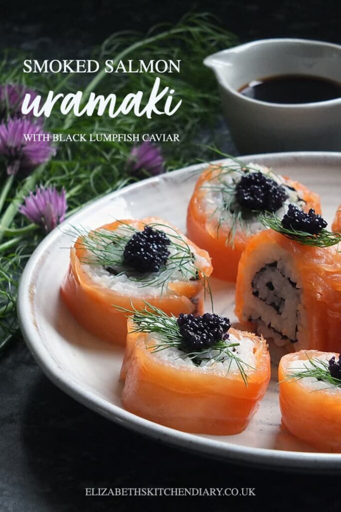 Smoked Salmon Uramaki pin EKD