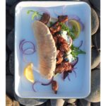 BBQ Lamb Pitta recipe pinterest pin image