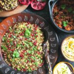 Image of dishes to serve with jewelled couscous.