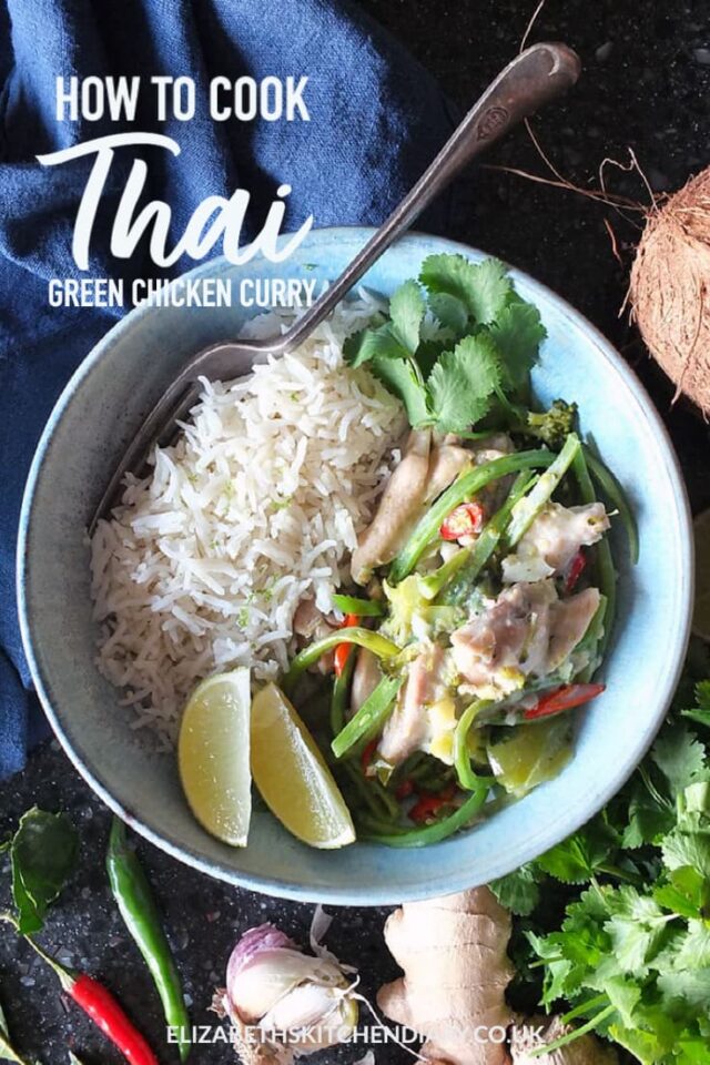 Easy Thai Green Curry Recipe - Elizabeth's Kitchen Diary
