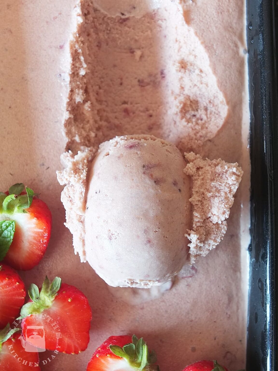 Roasted Strawberry and ANGOSTURA® Orange Bitters Ice Cream Elizabeth