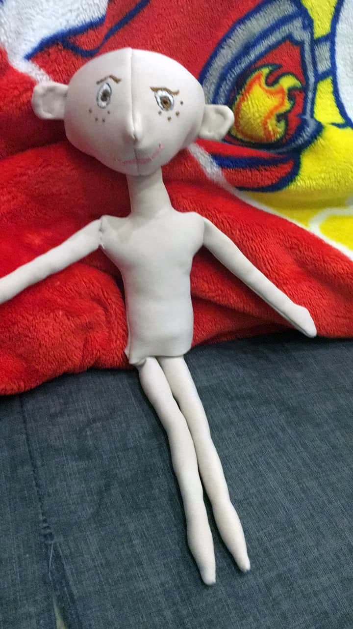 Coraline Doll by 8 year old boy