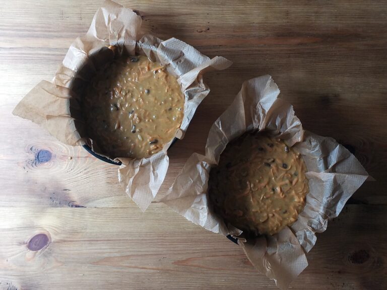 Step 8 carrot cake