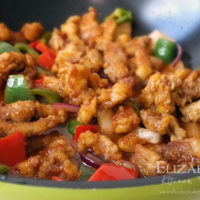Sweet 'n Sour Pork Stir Fry & A Story About Canadian Trains