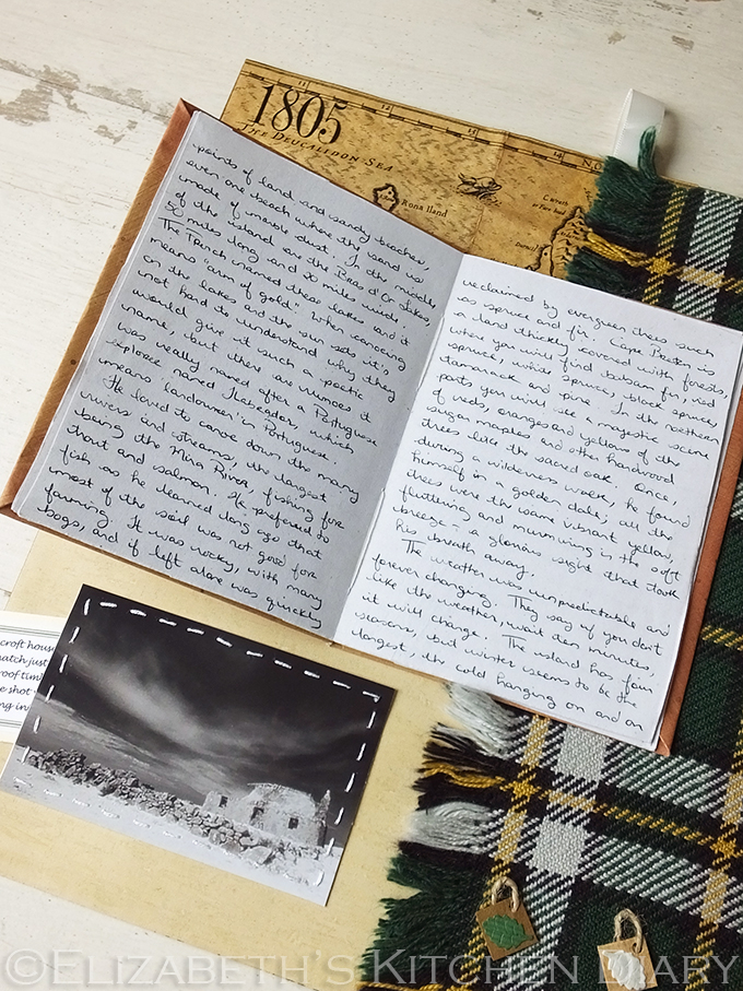 Skye to Cape Breton Scrapbook Page
