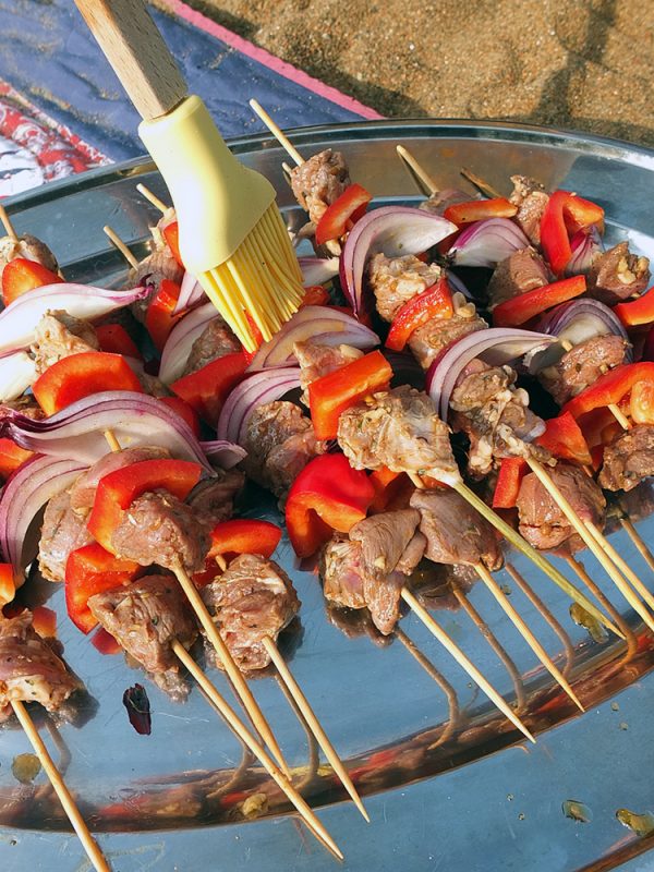 Quick & Easy BBQ Lamb Skewers Elizabeth's Kitchen Diary