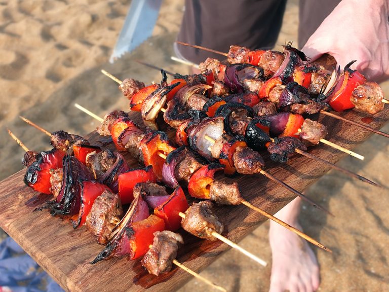 Quick & Easy BBQ Lamb Skewers Elizabeth's Kitchen Diary