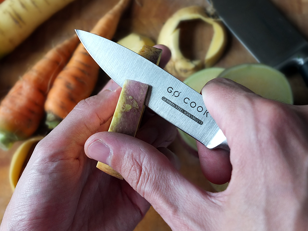 Tesco Go Cook Soft Grip Paring Knife