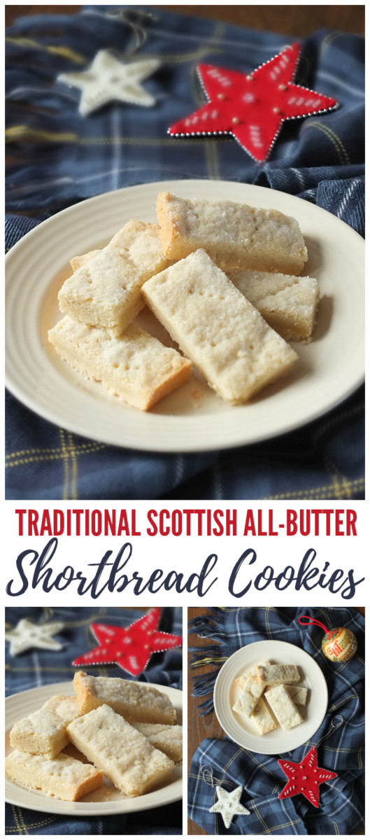 Traditional Scottish All Butter Shortbread Cookies Pinterest