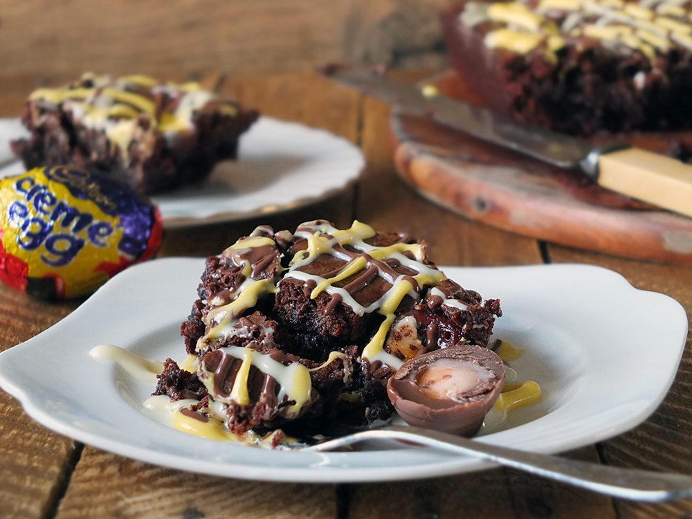 The Best GlutenFree Crème Egg Brownies Recipe Elizabeth's Kitchen Diary