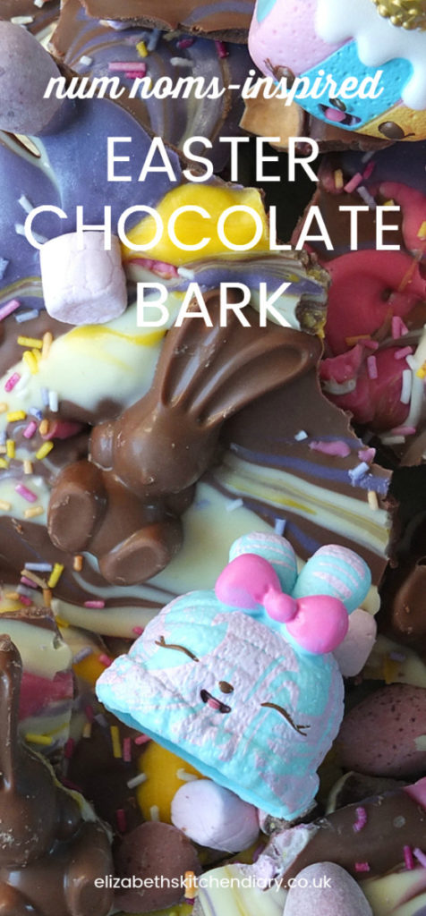 Num Noms-Inspired Easter Chocolate Bark