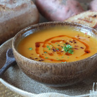 Quick & Easy Sweet Potato and Chilli Soup Recipe