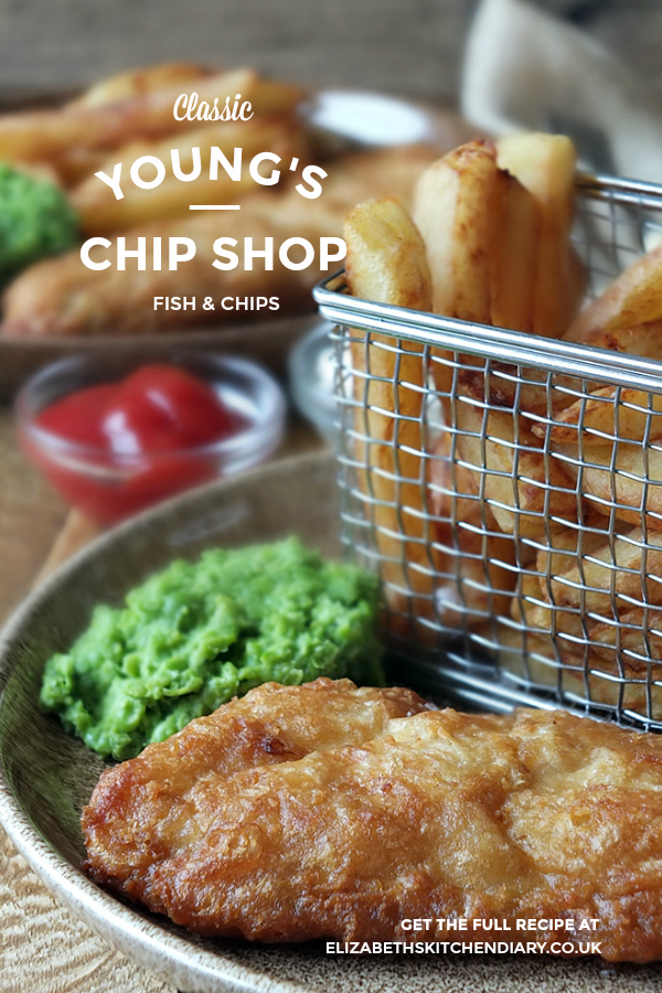 Young's Fakeaway Classic Fish & Chips with TwiceCooked Chips & Mushy