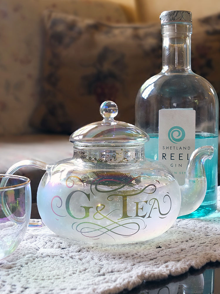 Cucumber & Mint Afternoon G&Tea Gin Cocktail Elizabeth's Kitchen Diary