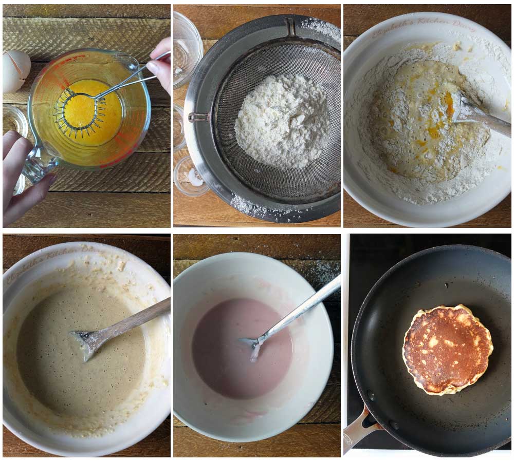 How to make oatmeal pancakes with yogurt-maple syrup