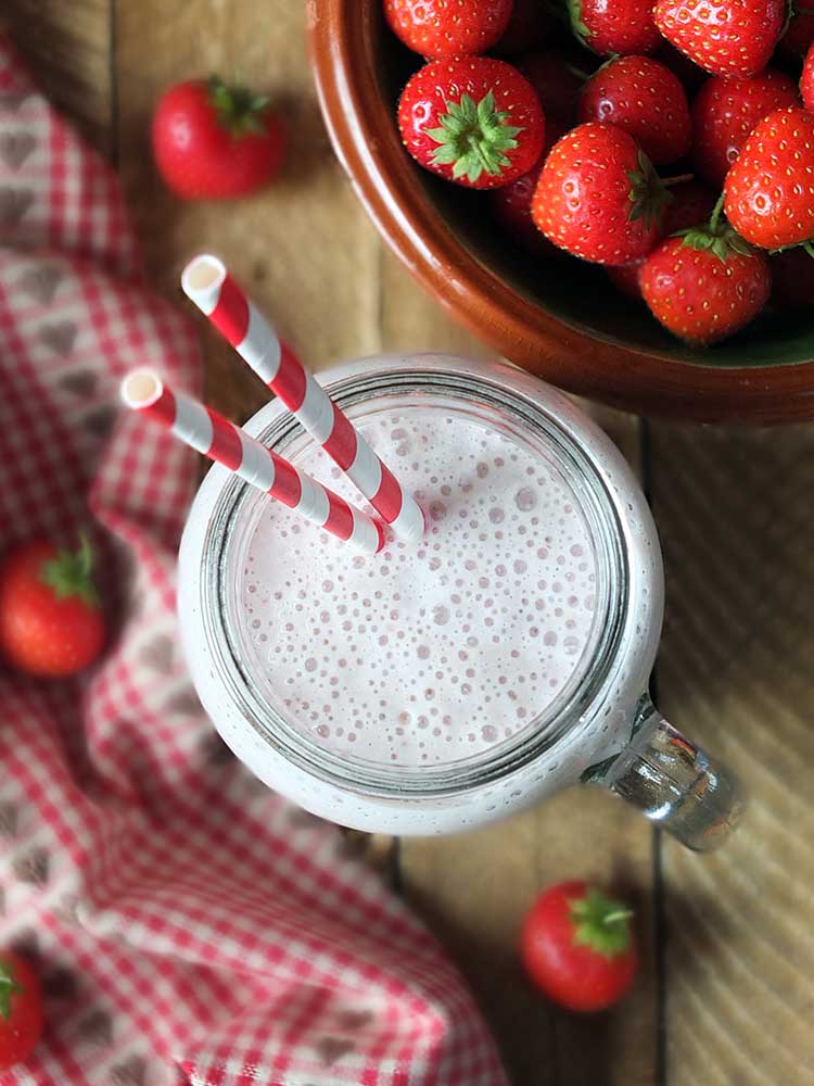 Strawberry Protein Shake Recipe
