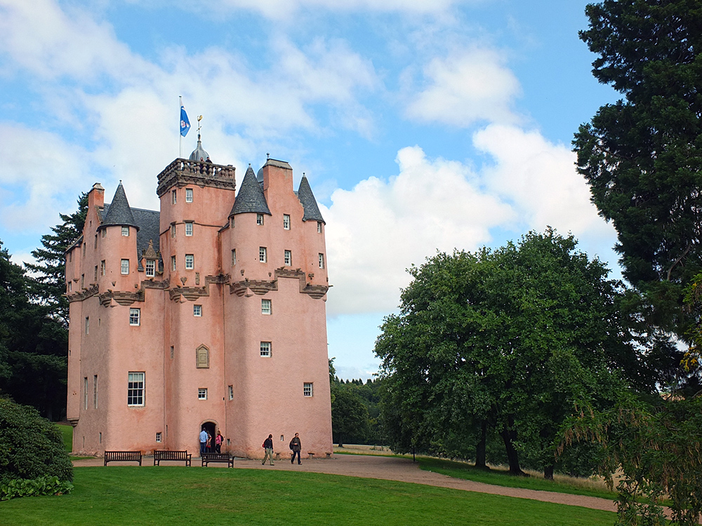 Craigievar Castle - Scotland's Pink Castle in Aberdeenshire Scotland