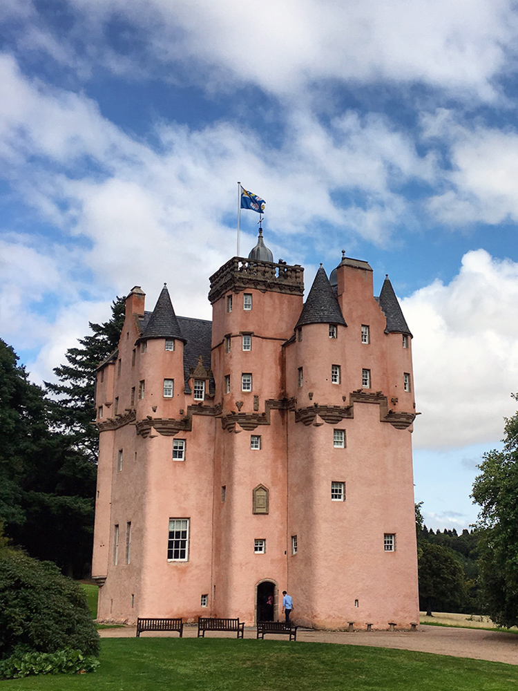 Craigievar Castle - Scotland's Pink Castle in Aberdeenshire Scotland 