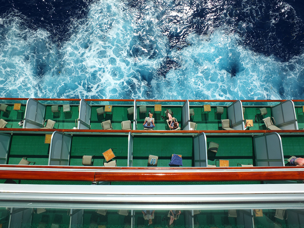 Azura Caribbean Cruise balcony