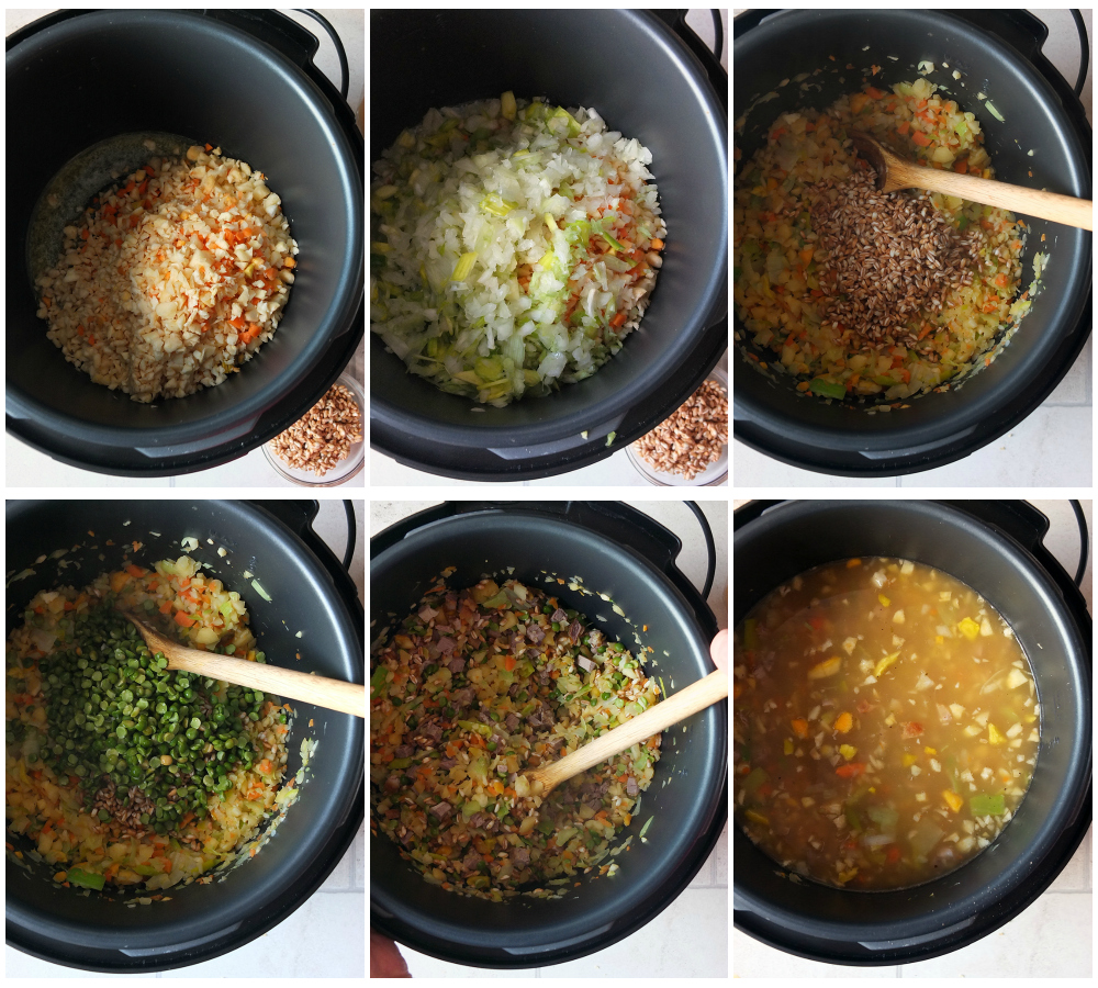 Leftover Roast Lamb Soup with Split Peas & Spelt Elizabeth's Kitchen