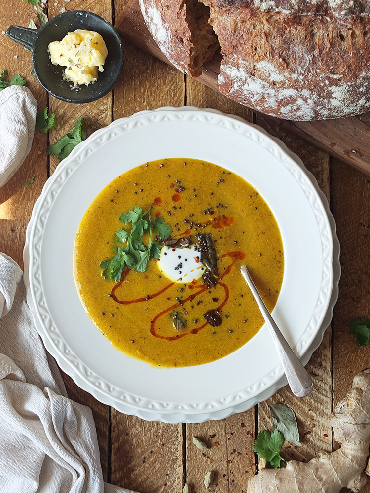 Spicy Carrot Soup | Elizabeth's Kitchen Diary