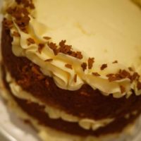 Gingerbread Latte Layer Cake
