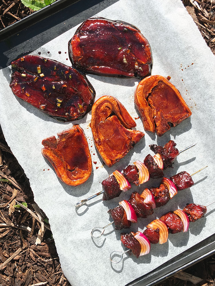 Three Easy Asian BBQ Lamb Marinades Elizabeth's Kitchen Diary